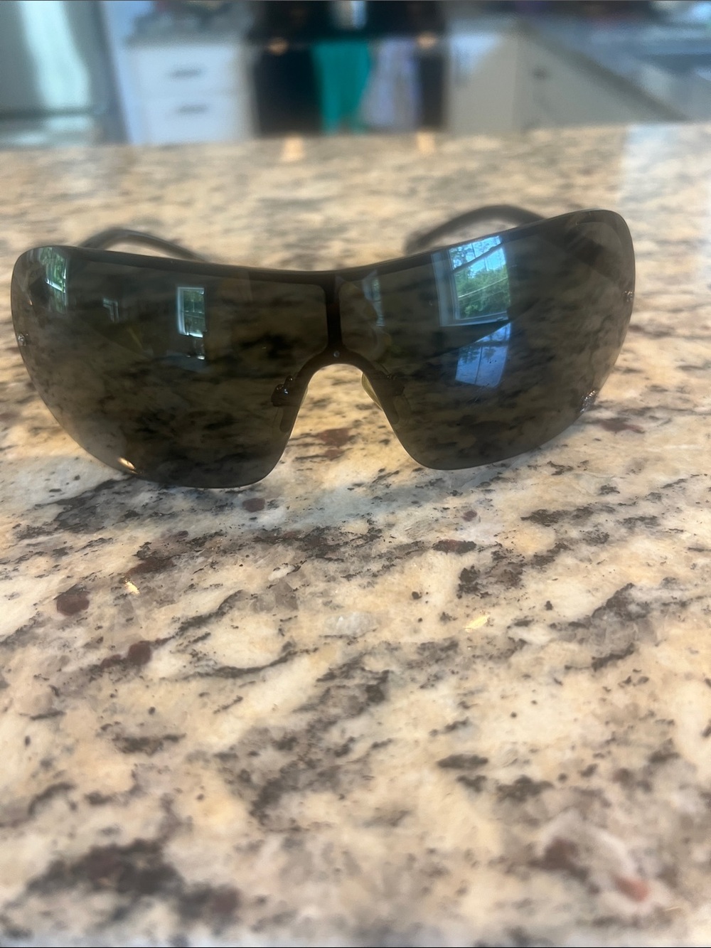 Burberry Wraparound Unisex Sunglasses